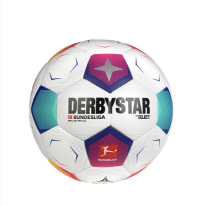 Derbystar Unisex Jeugd Junior S-Light v23 voetbal, wit-groen, 5