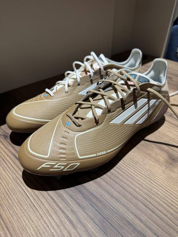 adidas F50 Messi X Bad Bunny Elite FG - Cardboard/Cream adidas F50 Messi X Bad Bunny Elite FG - Cardboard/Cream