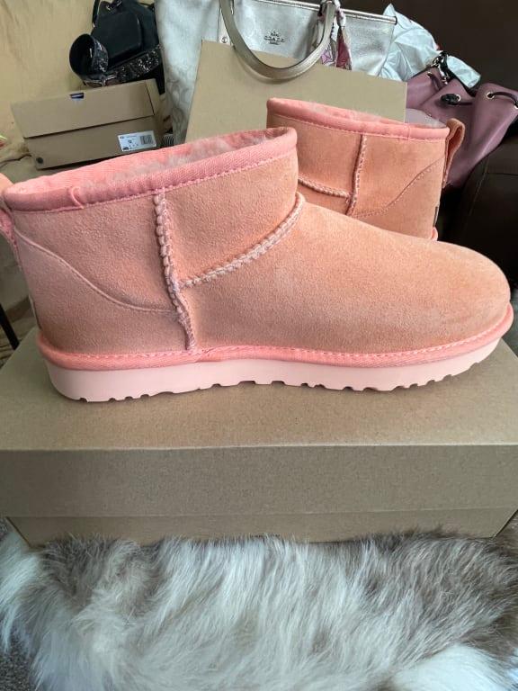 UGG W CLASSIC ULTRA MINI SLATE 23FW-I