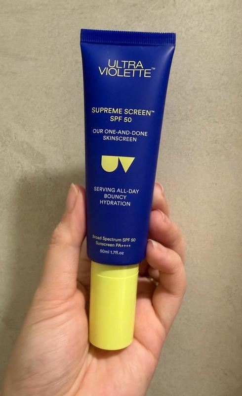 Supreme Screen SPF 50 One-and-done SKINSCREEN | Ultra Violette
