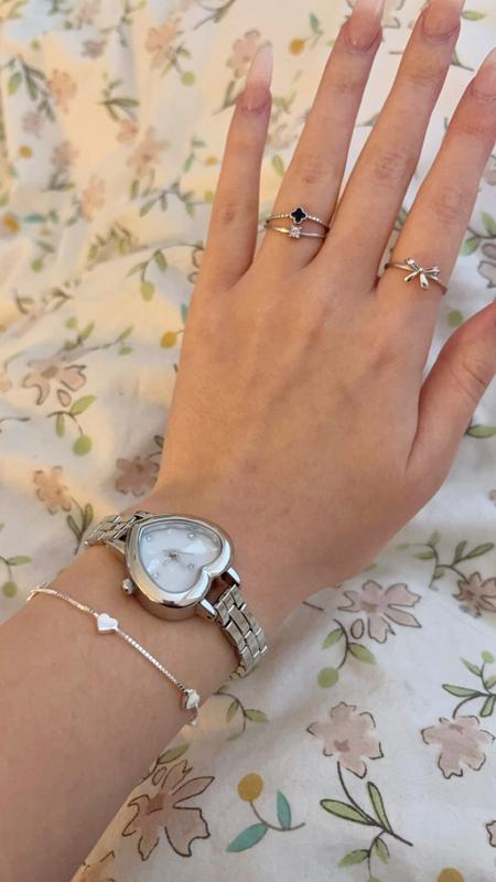 UO Heart Link Watch | Urban Outfitters UK