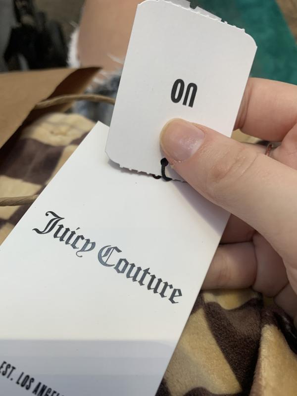 Juicy Couture UO Exclusive Brown Checkerboard Tube Top