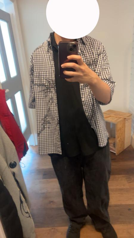 Jaded London Blue Atom Checked Shirt | Urban Outfitters UK