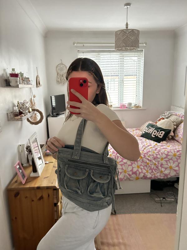 Sac Urban Outfitters Deena Et Ozzy Noir - Double Fermeture éclair, Détails Dorés, Neuf Sans étiquette