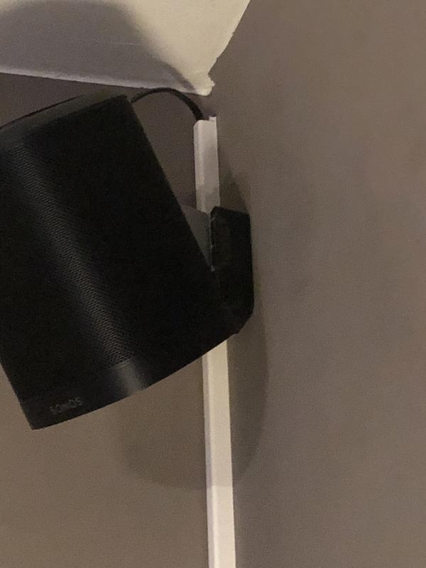 Compatibel voor SONOS BEAM Muurbeugel Zwart/Wit, Beugel Biedt