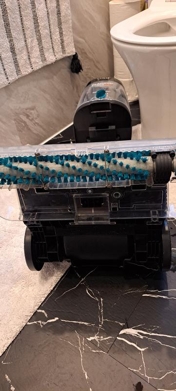 Debris still in the machine.