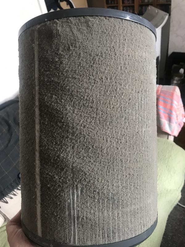 Dirty filter after 14 months