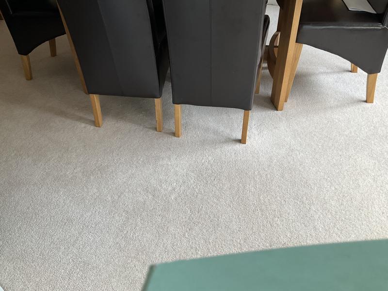 Cleaned cerpet