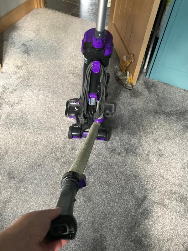 Hose fully extended