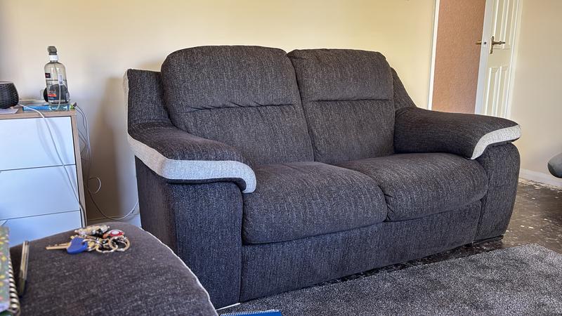 My freshly cleaned sofa