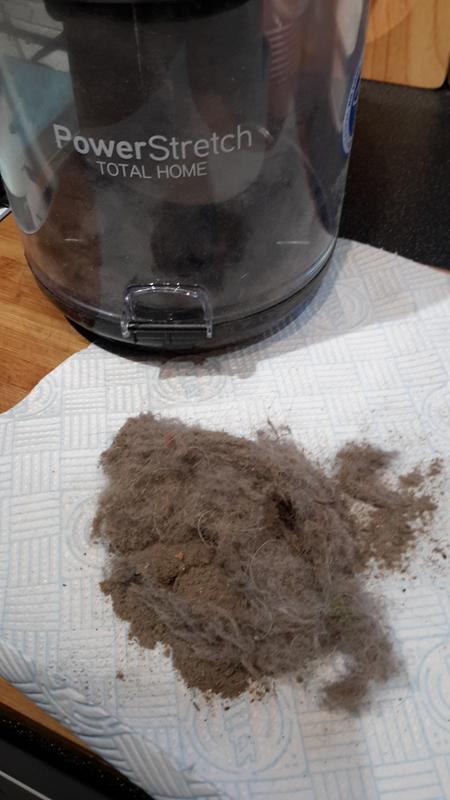 This after I had already vac with my *D* vac !!! I could not believe it!