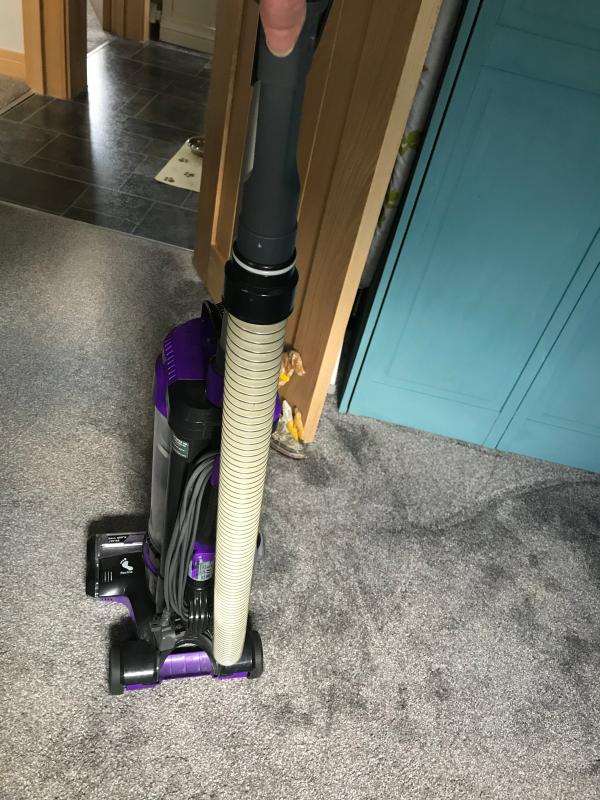 Hose at max extension length