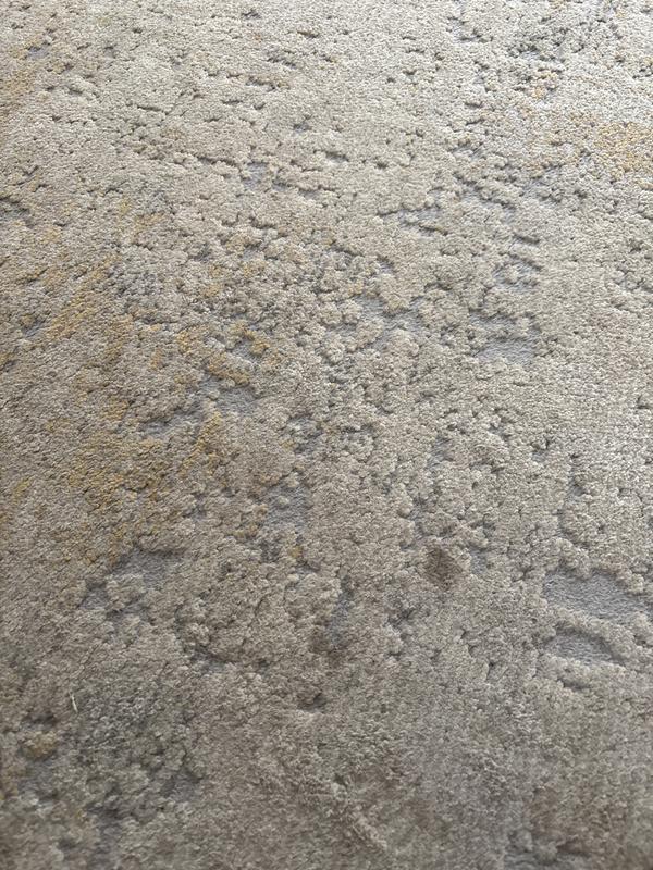 Carpet post wash