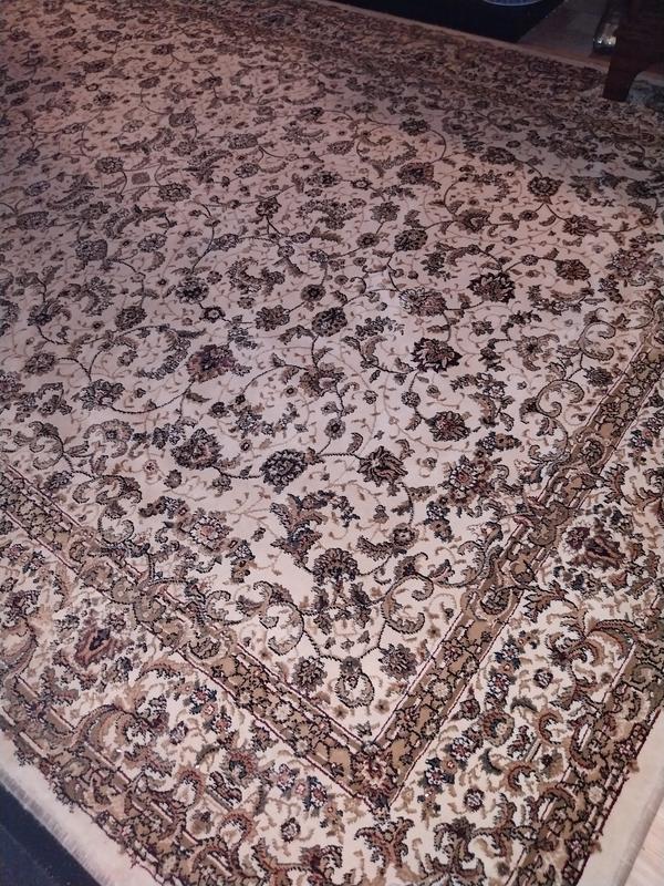 RUG LOOKS LIKE NEW