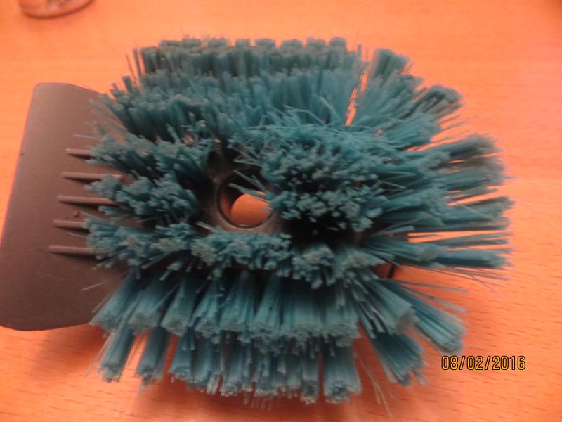 Brush attachment used to clean oven hob after 1 use