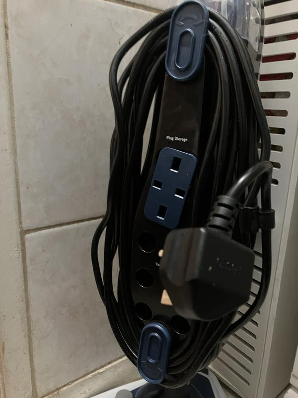 Plug storage panel