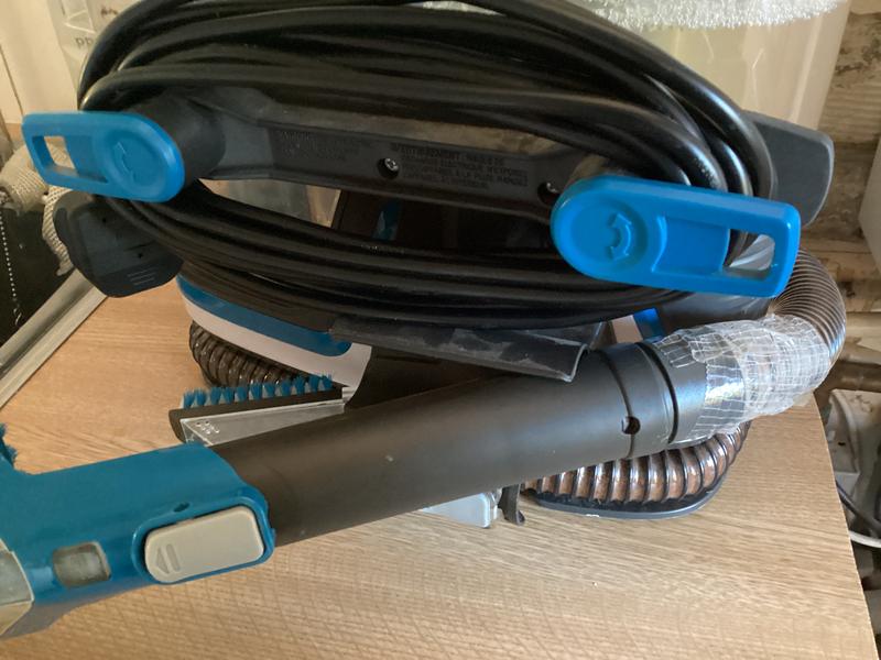 Hose to short to wrap around unit
