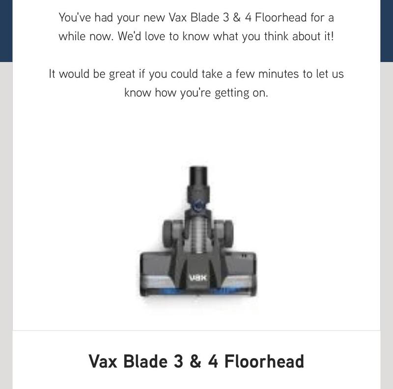Vax Blade 3 & 4 Floorhead