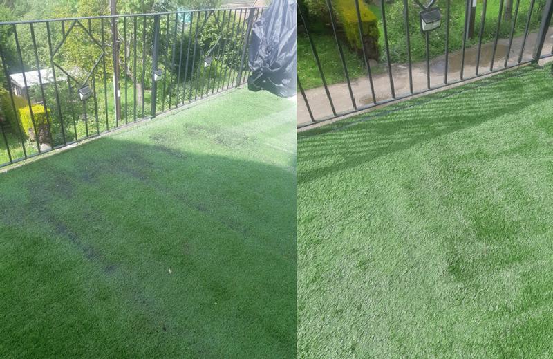 Artificial grass on my verandah