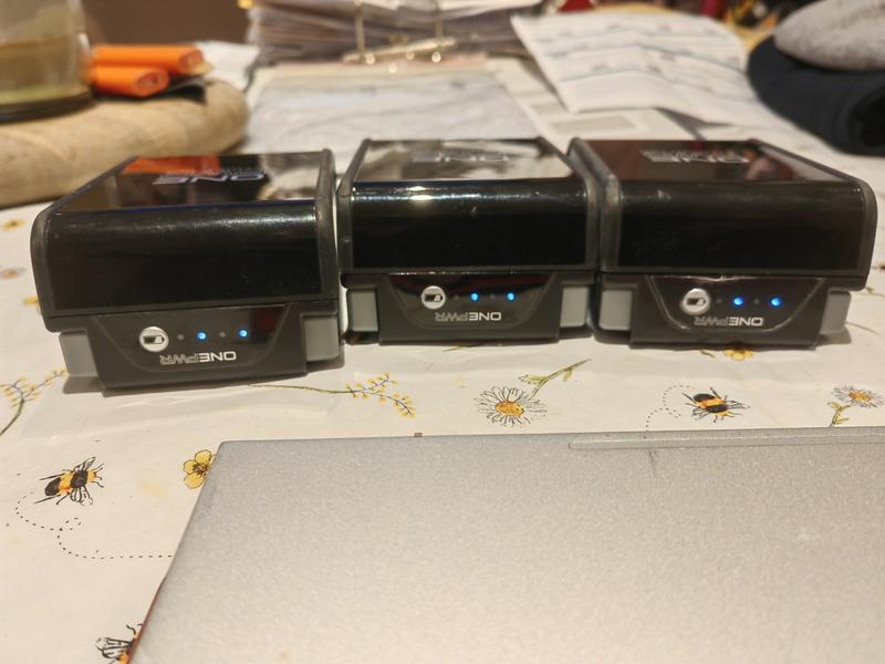 Three faulty batteries for less than 3 years