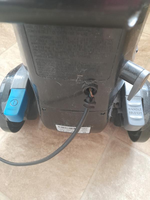 Wire broken inside machine