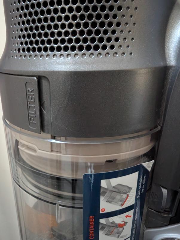 Gap in bin and housing