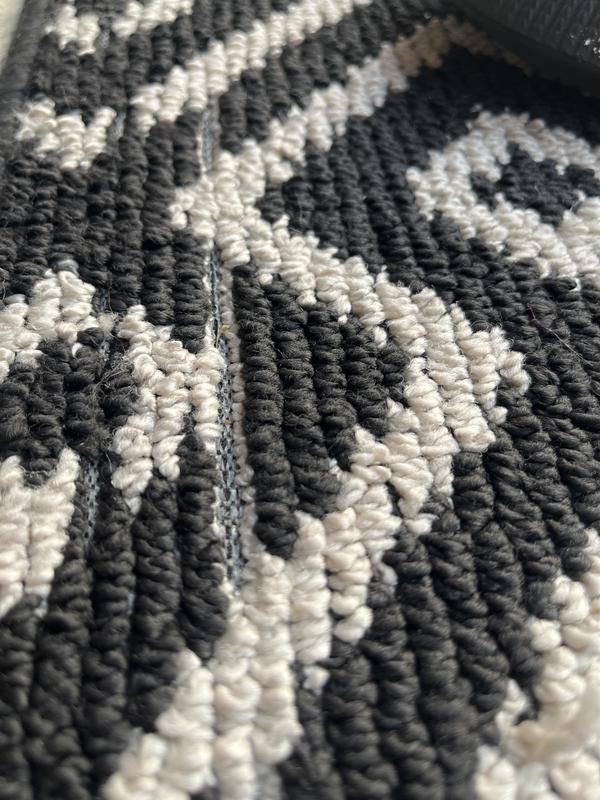 Damaged the stair carpet catching threads