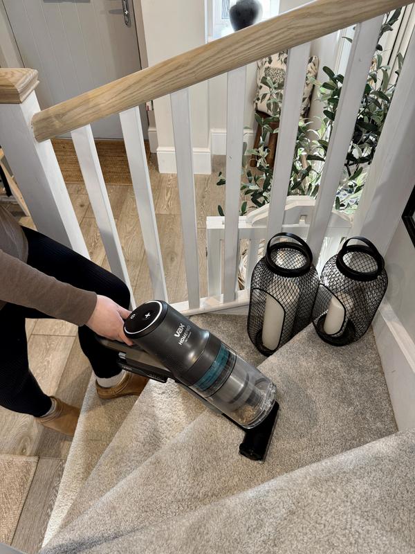 Vacuuming the Stairs