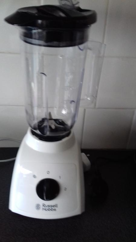 Russell Hobbs Food Collection Jug Blender, 2 Speeds 1.5 L 400 W, White -  24610