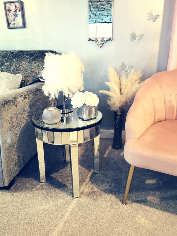 Michelle keegan online mirrored console table