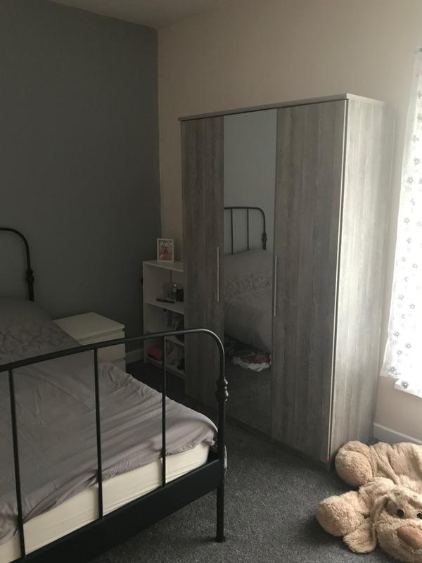 Prague 3 Door Mirrored Wardrobe Very Co Uk