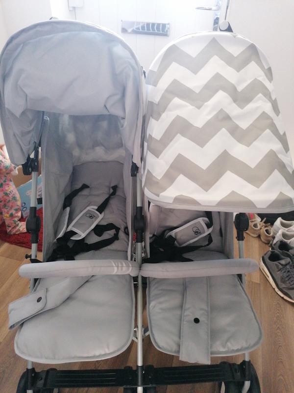 billie faiers double stroller