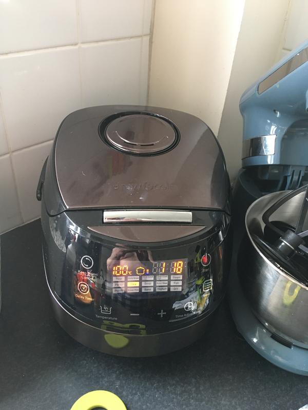 Drew Cole CleverChef 14 in 5L Digital Multi Cooker Charcoal