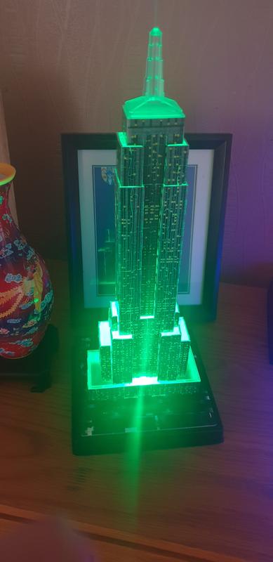 Empire state building puzzle 3d hot sale night edition