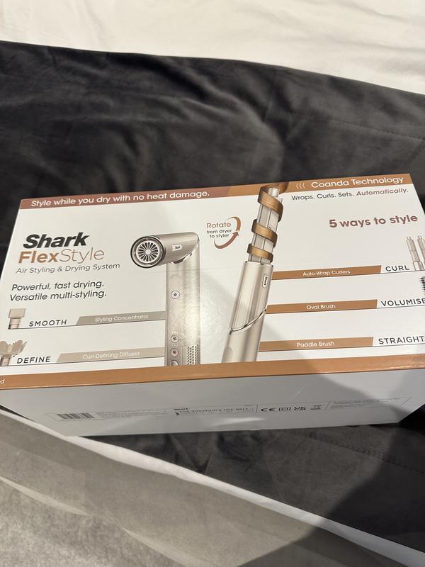 Shark FlexStyle 5-in-1 Air Styler & Hair Dryer with Storage Case - Stone  [HD440SLUK]