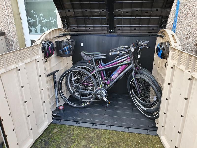 keter bike storage