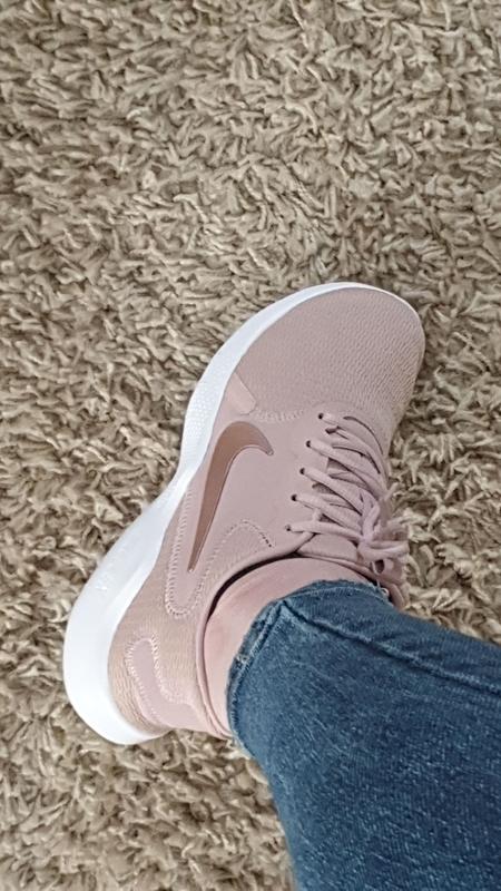 nike running flex experience 9 sneakers in pink