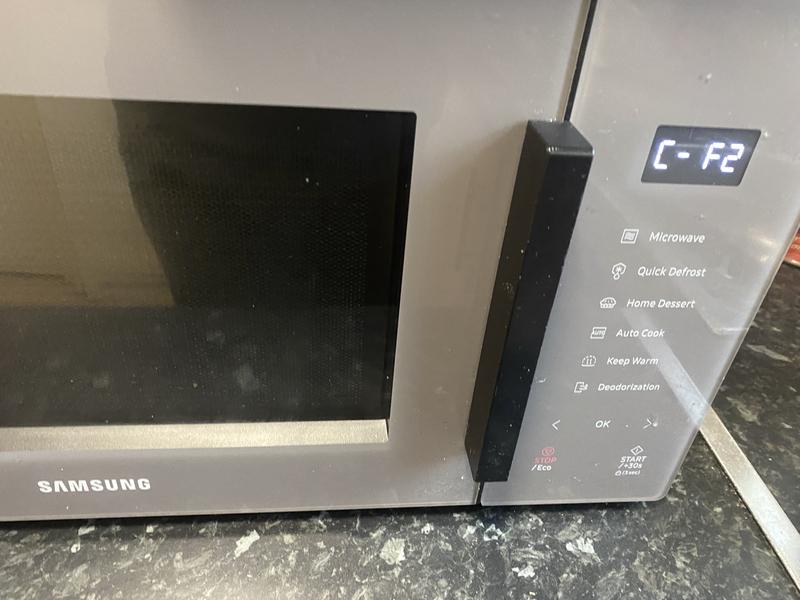 Samsung Glass Front MS23T5018AC/EU 23 Litre Solo Microwave  