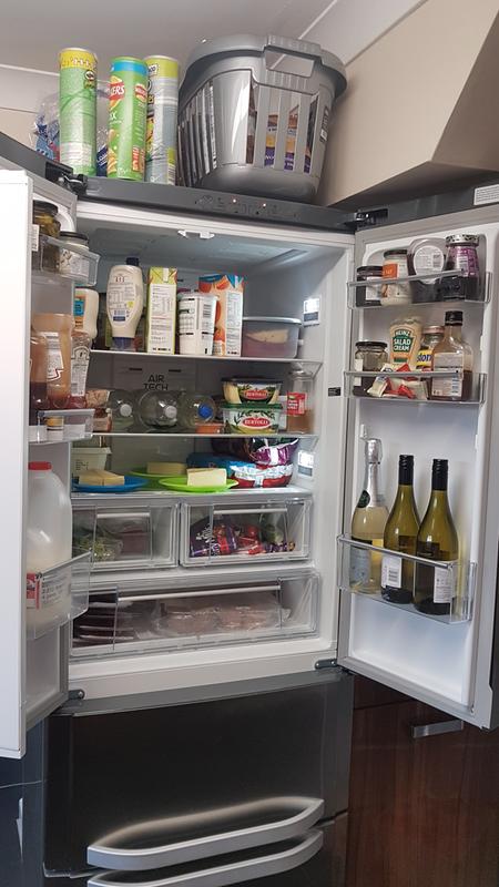 Hotpoint Ffu4dx1 American Style 70cm Wide Frost Free Fridge Freezer Stainless Steel Very Co Uk