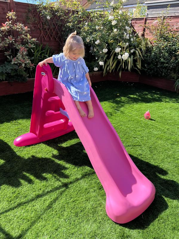 Little tikes large store slide pink