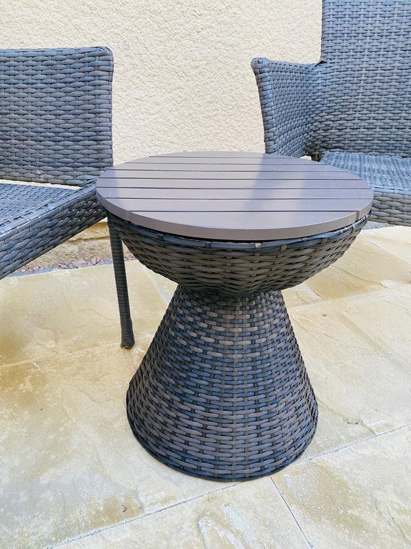 Coral bay store rattan side table