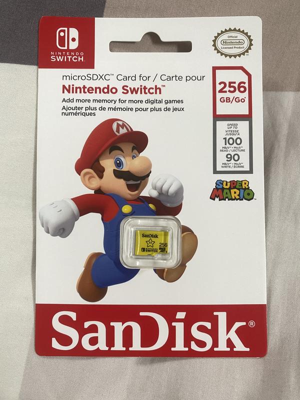 Nintendo Switch Nintendo Switch + MicroSD 256GB SanDisk 256GB microSDXC UHS-I card for Nintendo Switch | Very