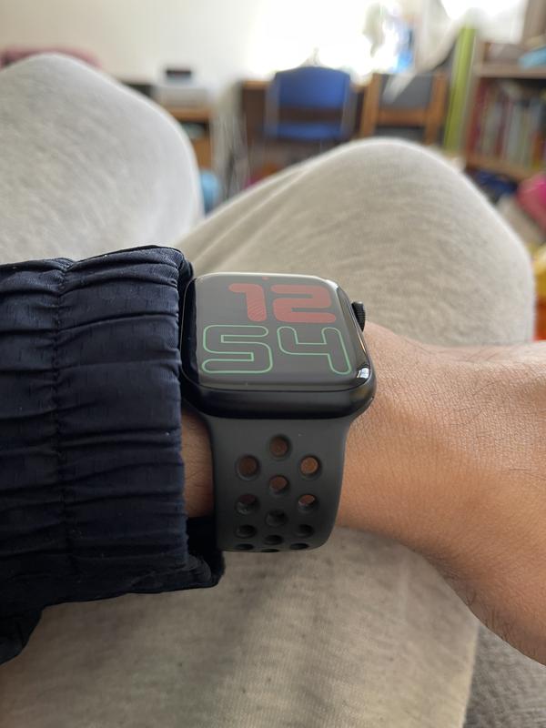 Apple Watch Nike Series 7 (GPS), 45mm Midnight Aluminium Case with Anthracite/Black Nike Sport Band | very.co.uk Apple Watch Nike Series 7 (GPS), 45mm Midnight Aluminium Case with Anthracite/Black Nike Sport Band | very.co.uk