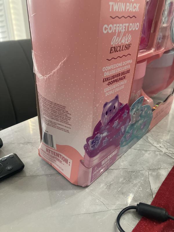 Gui Gui Paquet Duo de Luxe Shimmer, avec 2 Slimes Iridescents, Booster de Perles et 2 Sachets de Finition et de Scintillement, Améliore Tes Slimes avec un Éclat Majeur | Includes Shimmer
