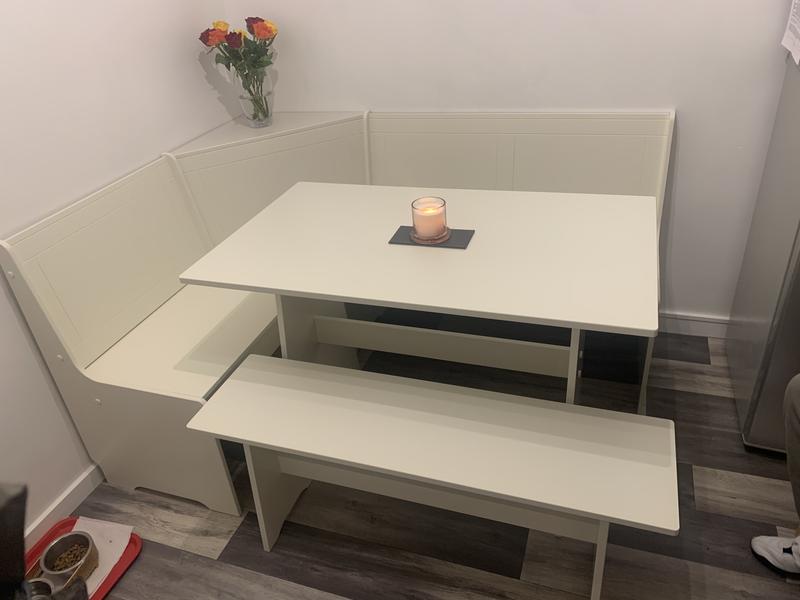 Argos corner table and bench hot sale