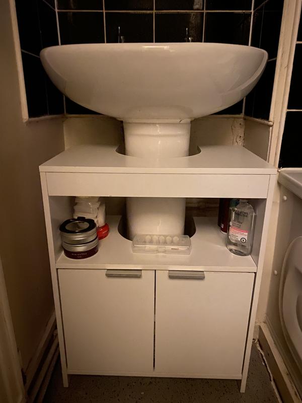 Norsk High Gloss Under Sink Cabinet