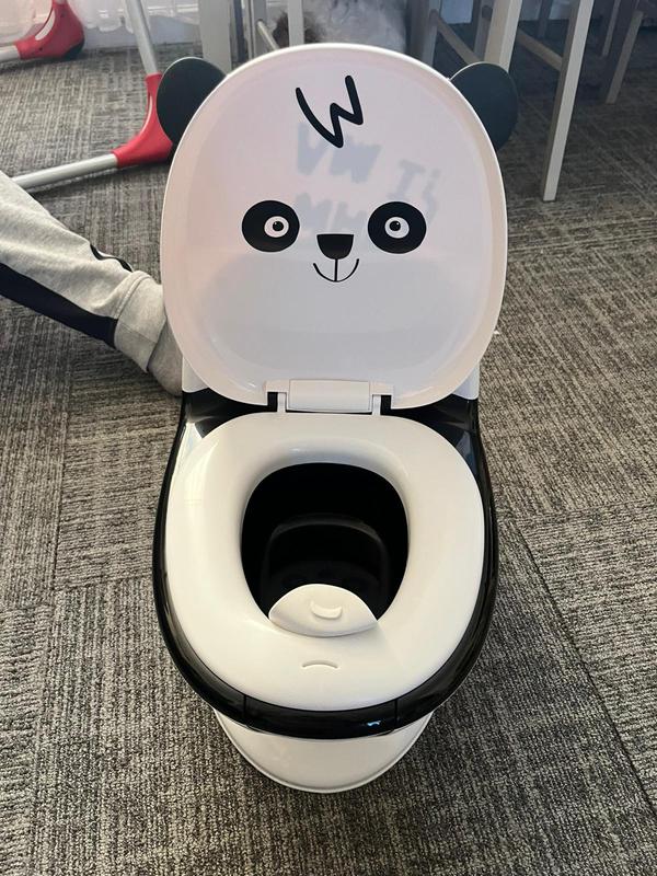 Mini Confort Bebe Panda Toilet- Size