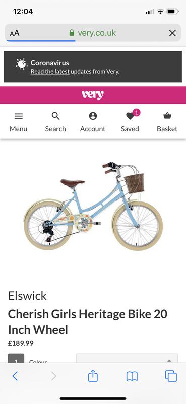 Elswick girls outlet bike