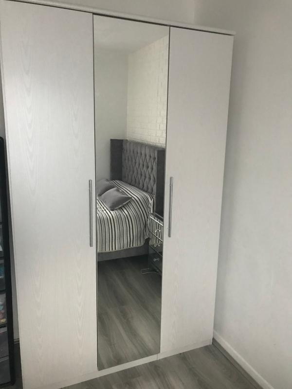 Prague 3 Door Mirrored Wardrobe Very Co Uk