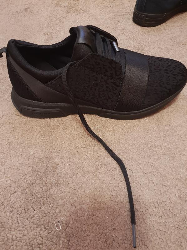 capela leopard jacquard runner trainers